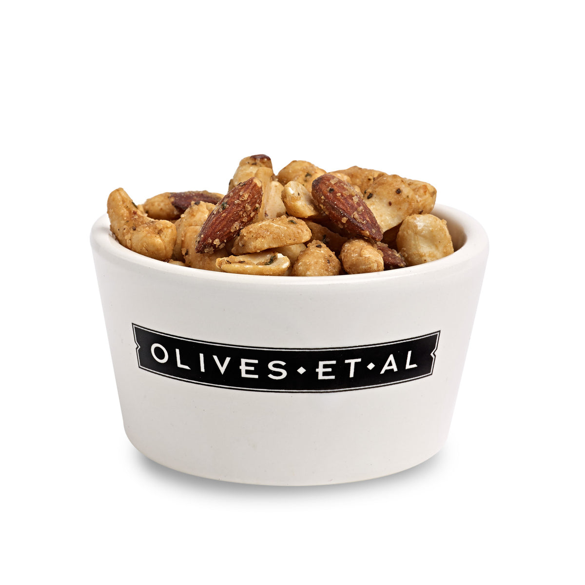 Cajun Spiced Nuts, Loose Olives Et Al