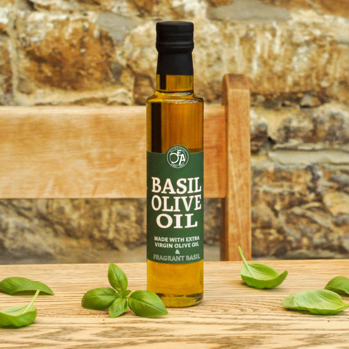 Basil Olive Oil 250ml – Olives Et Al