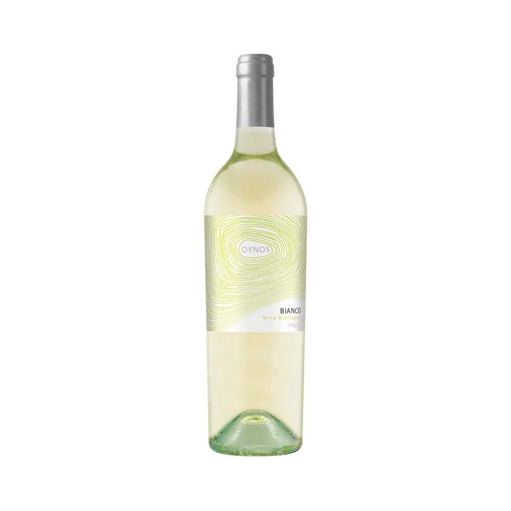 Bottle of Oynos Vino Blanco Wine