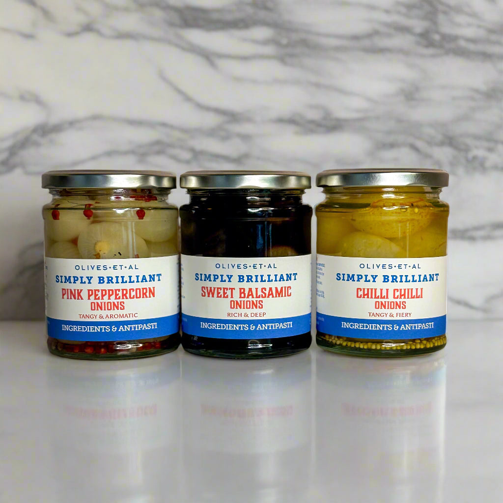 Pink Peppercorn Pickled Onions – Olives Et Al