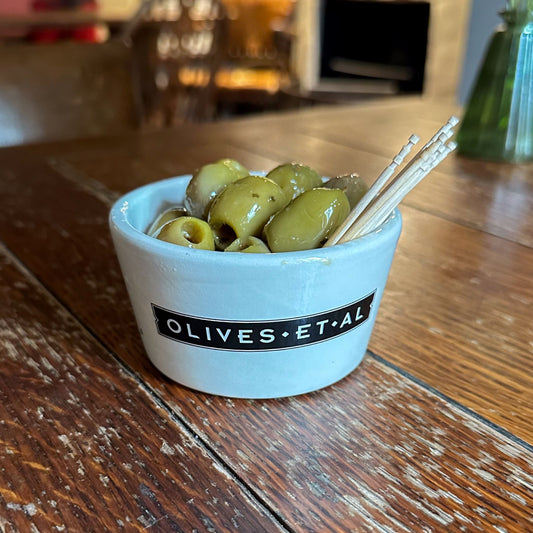 Pistou Basil & Garlic Pitted Olives, Loose