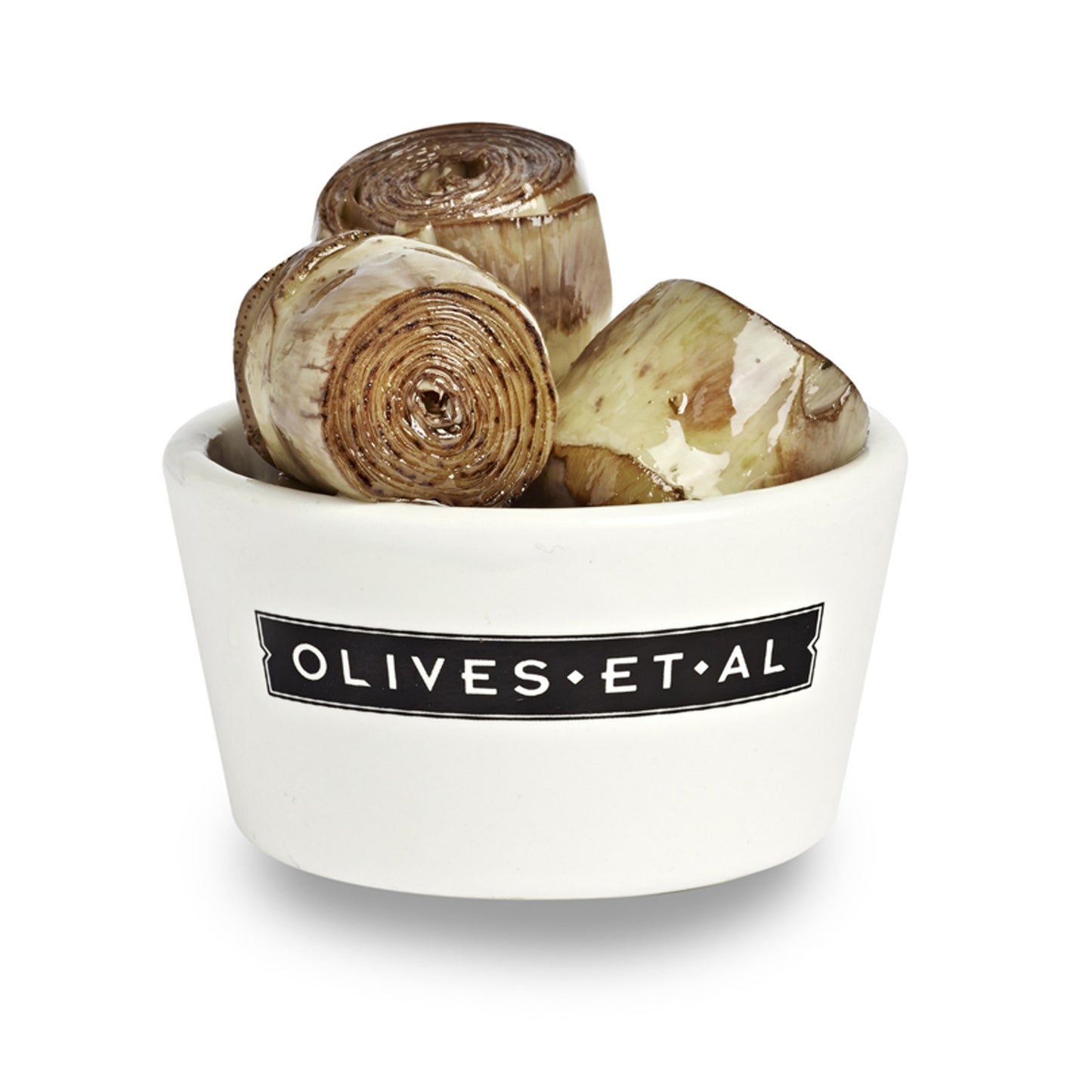 Ramakin of Grilled Crudutto Artichokes