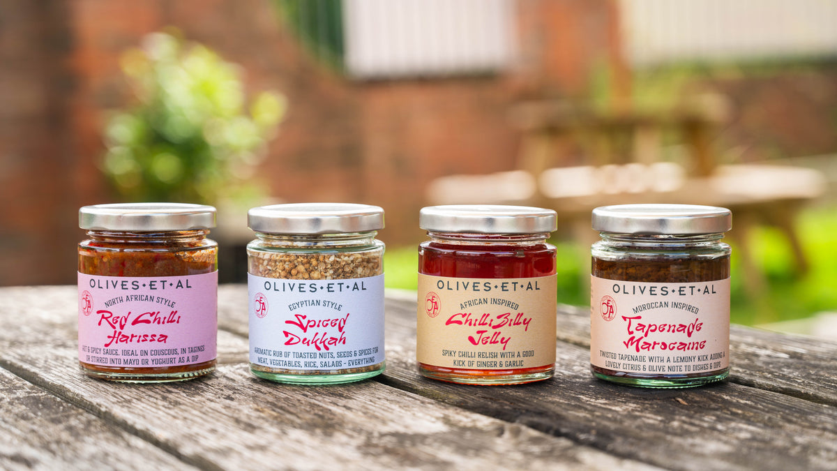 A Fresh Look for… Sauces & Olives Et Al