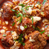 Easy Adana Meatballs with Harissa Tomato Sauce