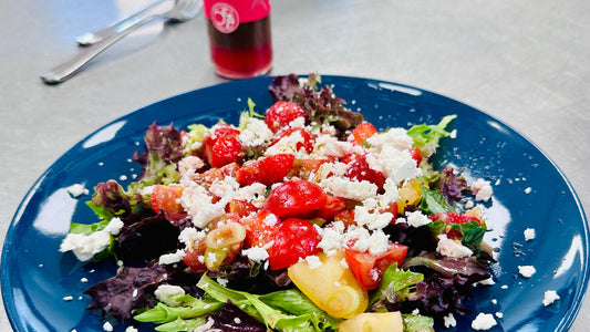 Tomato & Strawberry Summer Salad