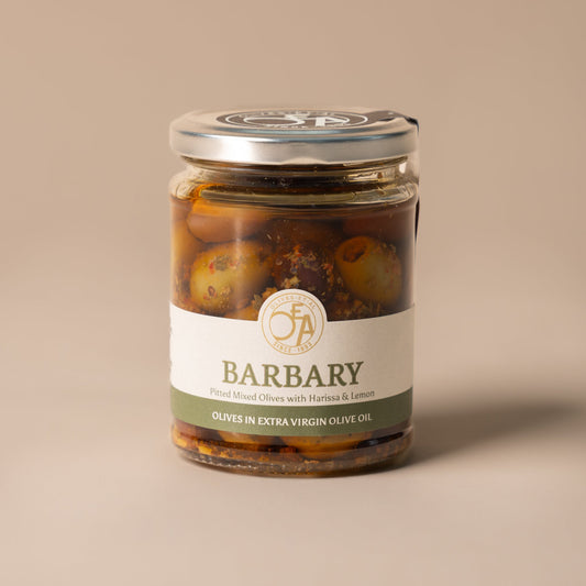 Barbary Mixed Pitted Olives in Extra Virgin Olive Oil - Olives Et Al