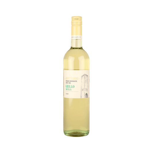 Bottle of Mont’albano Grillo Wine