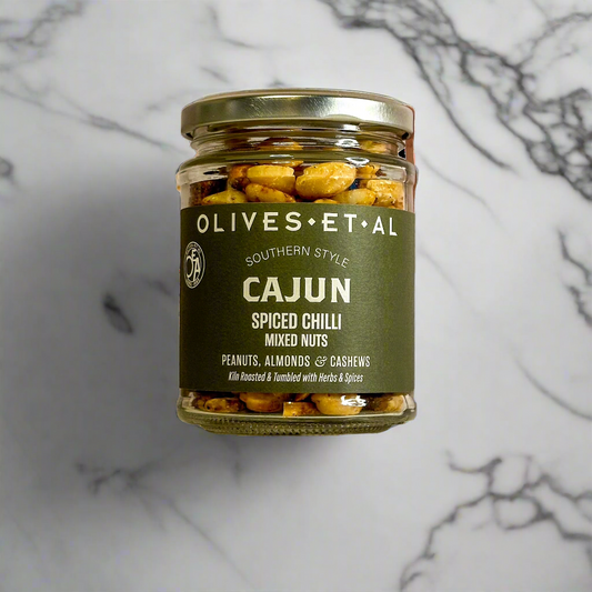 Jar of Cajun Spiced Bayou Chilli Nuts