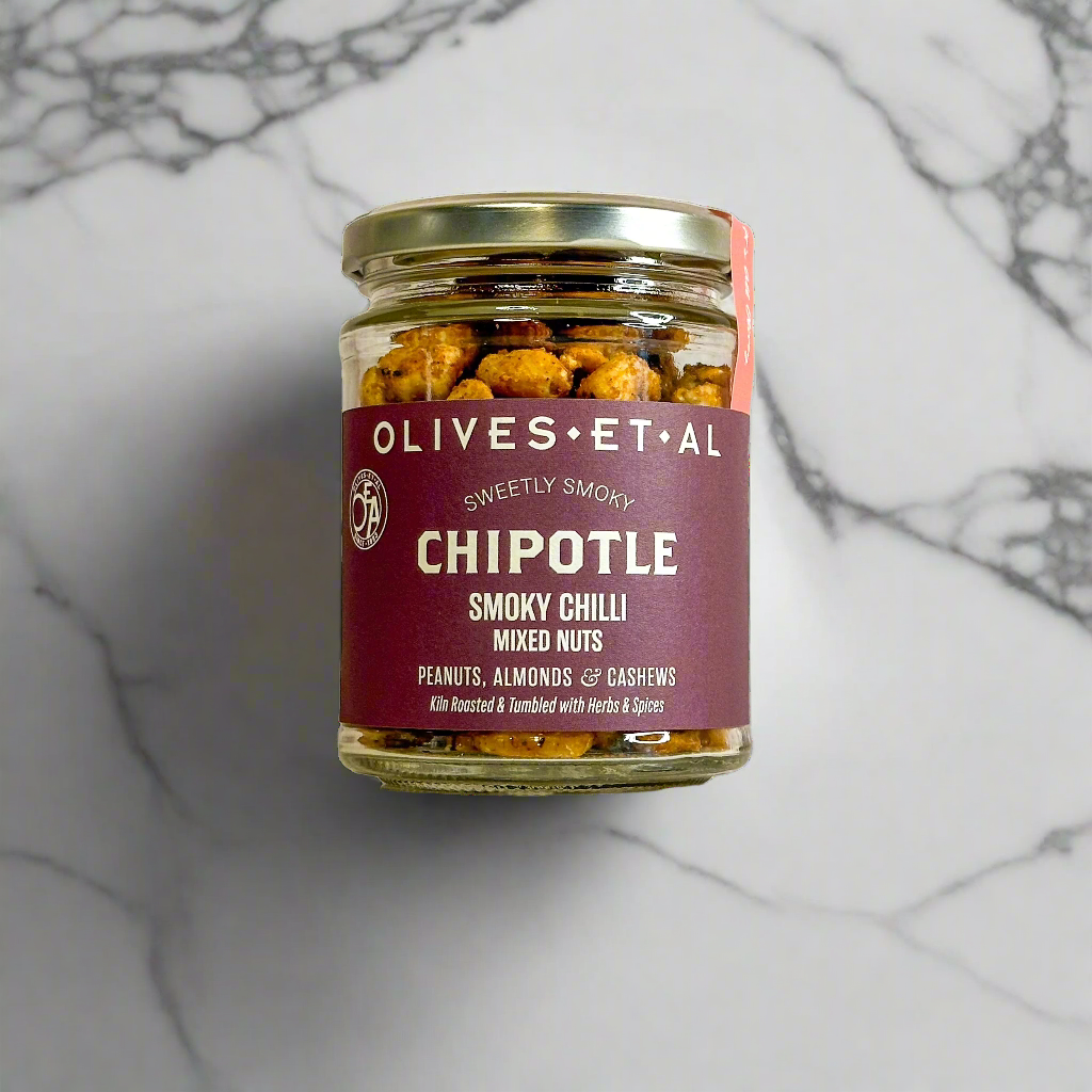 Jar of Chipotle Smoky Chilli Nuts