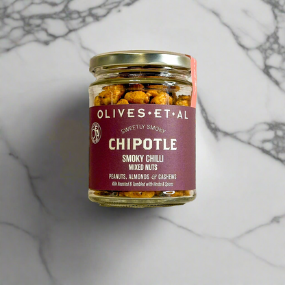 Jar of Chipotle Smoky Chilli Nuts