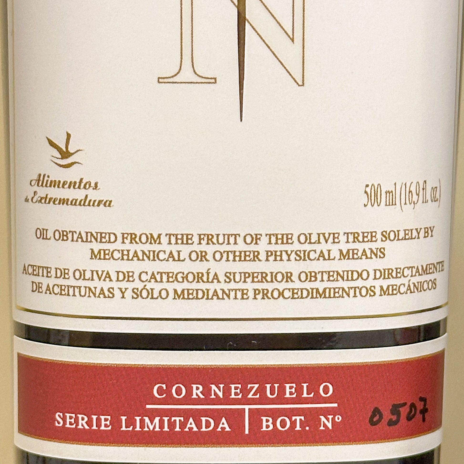 Cornezuelo Olive Oil
