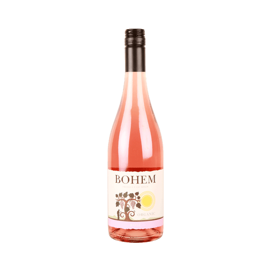 Bottle of Bohem Tempranillo Rosé Wine
