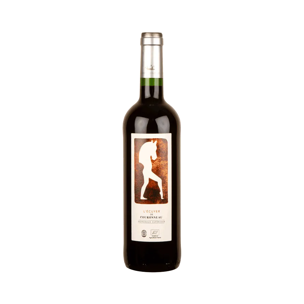 Bottle of L’Ecuyer de Couronneau Bordeaux Supérieur Wine
