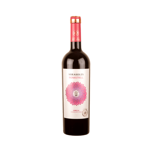 Bottle of Jumilla Mirasoles Monastrell Wine