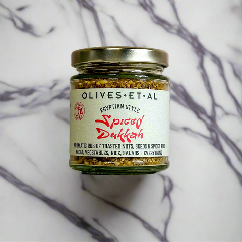 Egyptian Style Spiced Dukkah in a Jar