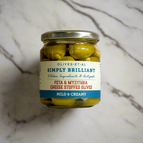 Feta Stuffed Olives Simply Brilliant Jar