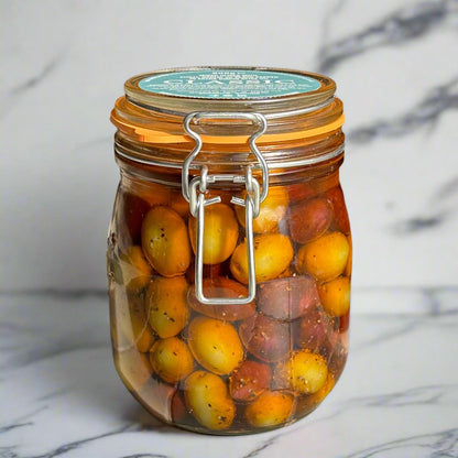 Classic Chilli & Garlic Whole Olive Le Parfait Jar