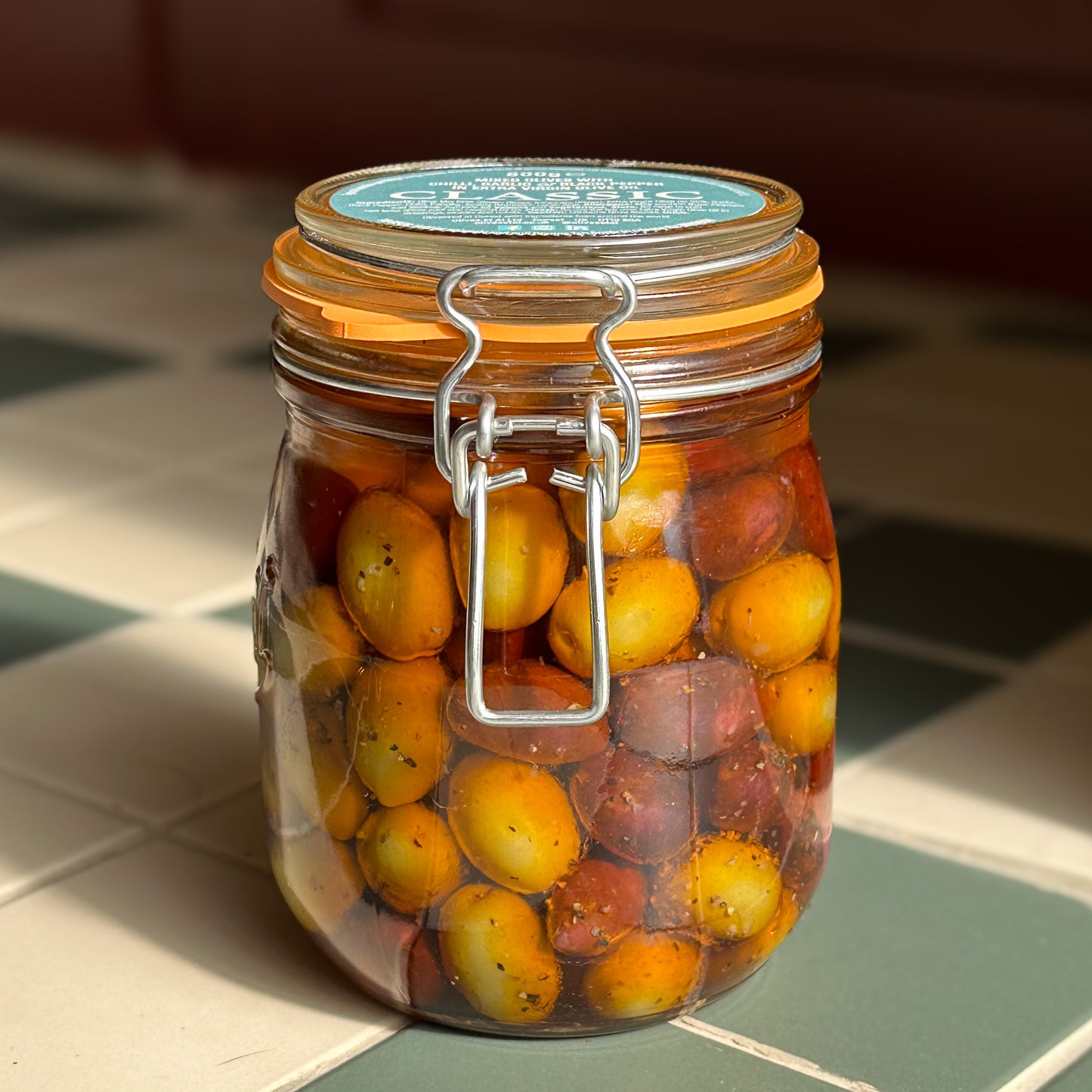 Classic Chilli & Garlic Whole Olive Le Parfait