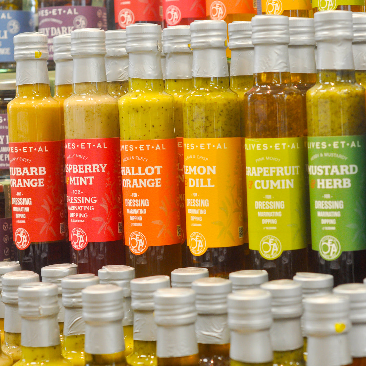 Mustard & Herb Dressing with Extra Virgin Olive Oil
