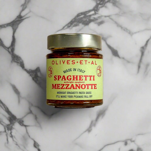 Jar of Spaghetti Mezzanotte