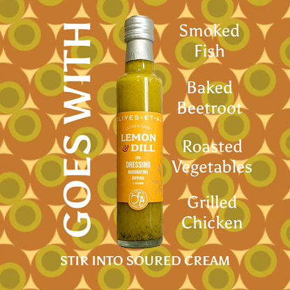 Lemon & Dill Dressing with Extra Virgin Olive Oil
