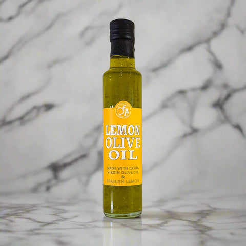 Lemon infused olive oil