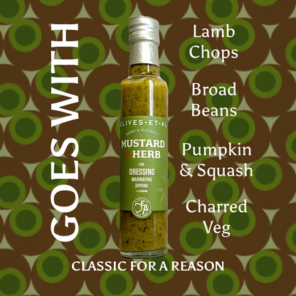 Mustard & Herb Dressing with Extra Virgin Olive Oil