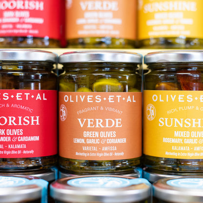 Verde Lemon & Coriander Whole Olives