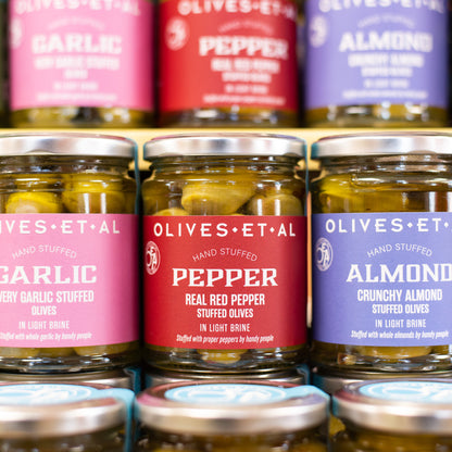 Red Pepper Stuffed Olives