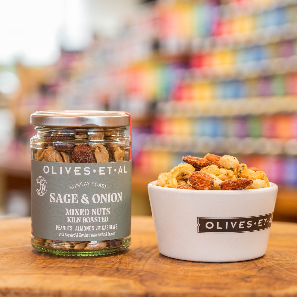 Sage & Onion Roasted Nuts Olives Et Al