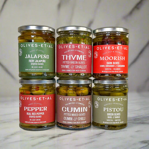 A selection of Olive jars