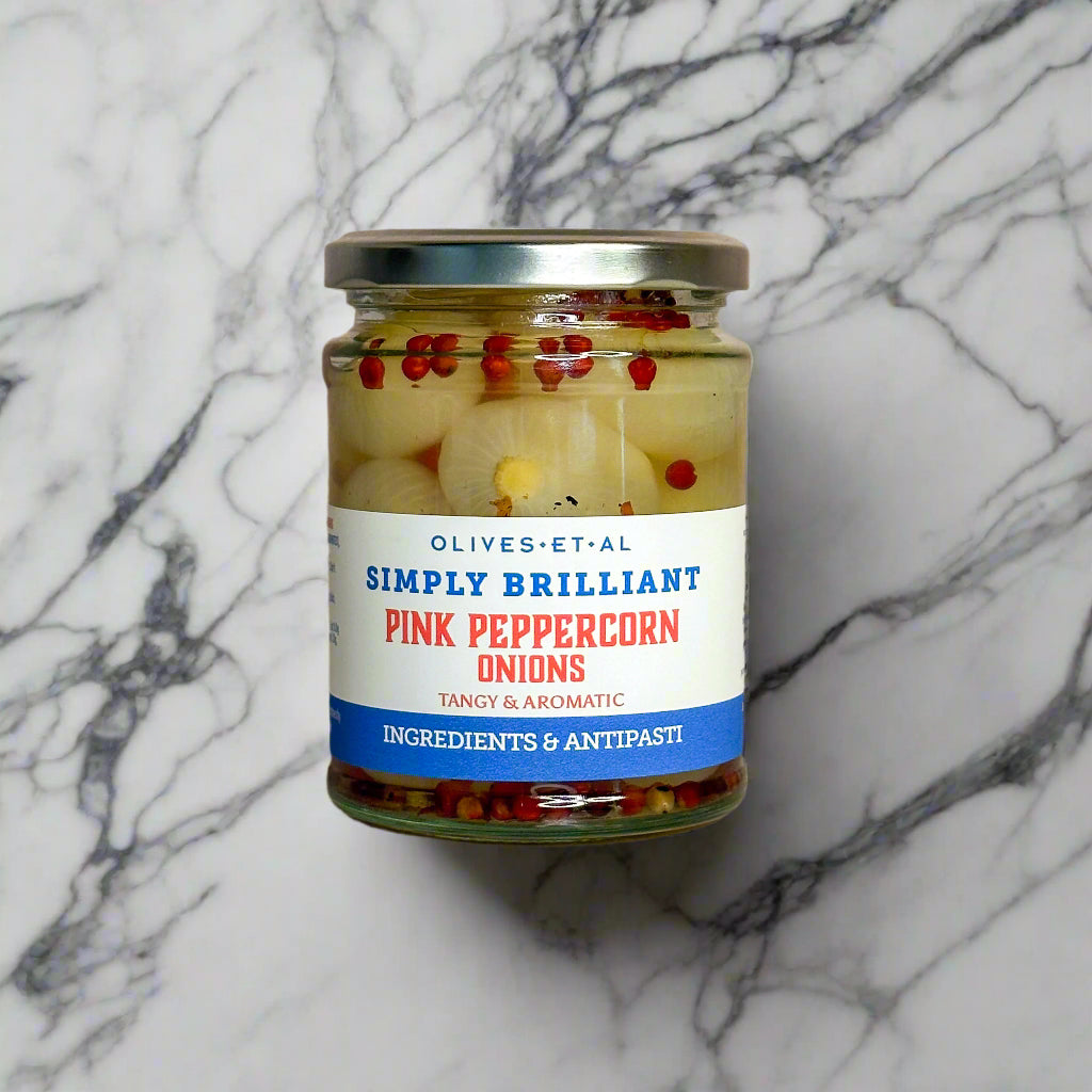 Pink Peppercorn Pickled Onions – Olives Et Al