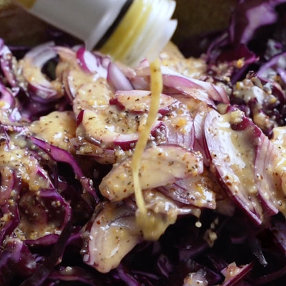 Rich Shallot & Orange Dressing with Extra Virgin Olive Oil