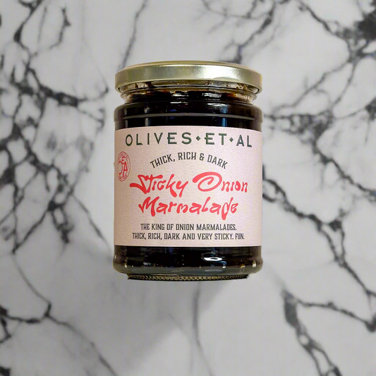 Jar of Very Sticky Onion Marmalade

