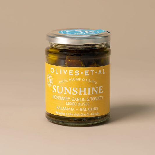 Sunshine Rosemary & Garlic Whole Olives in Extra Virgin Olive Oil - Olives Et Al