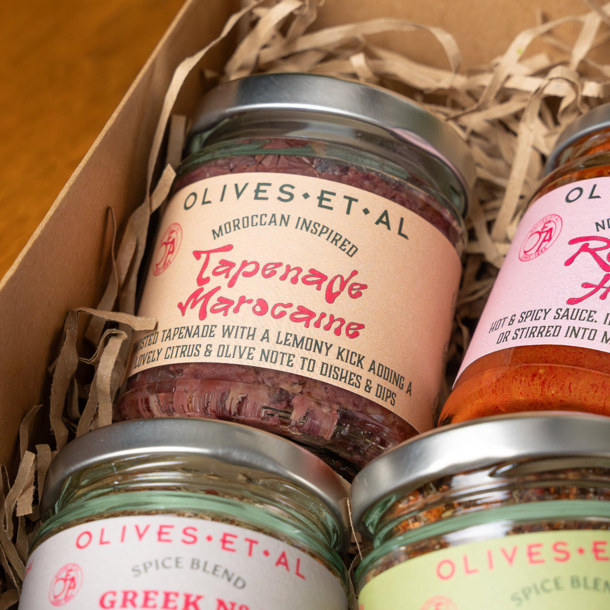 Olives Et Al, The Creative Kitchen Gift Set including Tapenade Marocaine