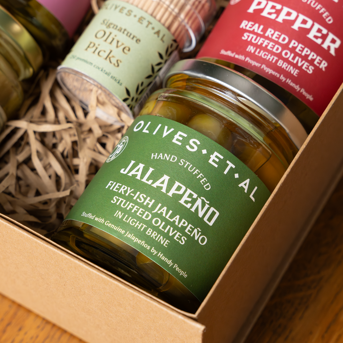 The Stuffed Olive Gift Set - Jalapeño Stuffed Olives - Olives Et Al