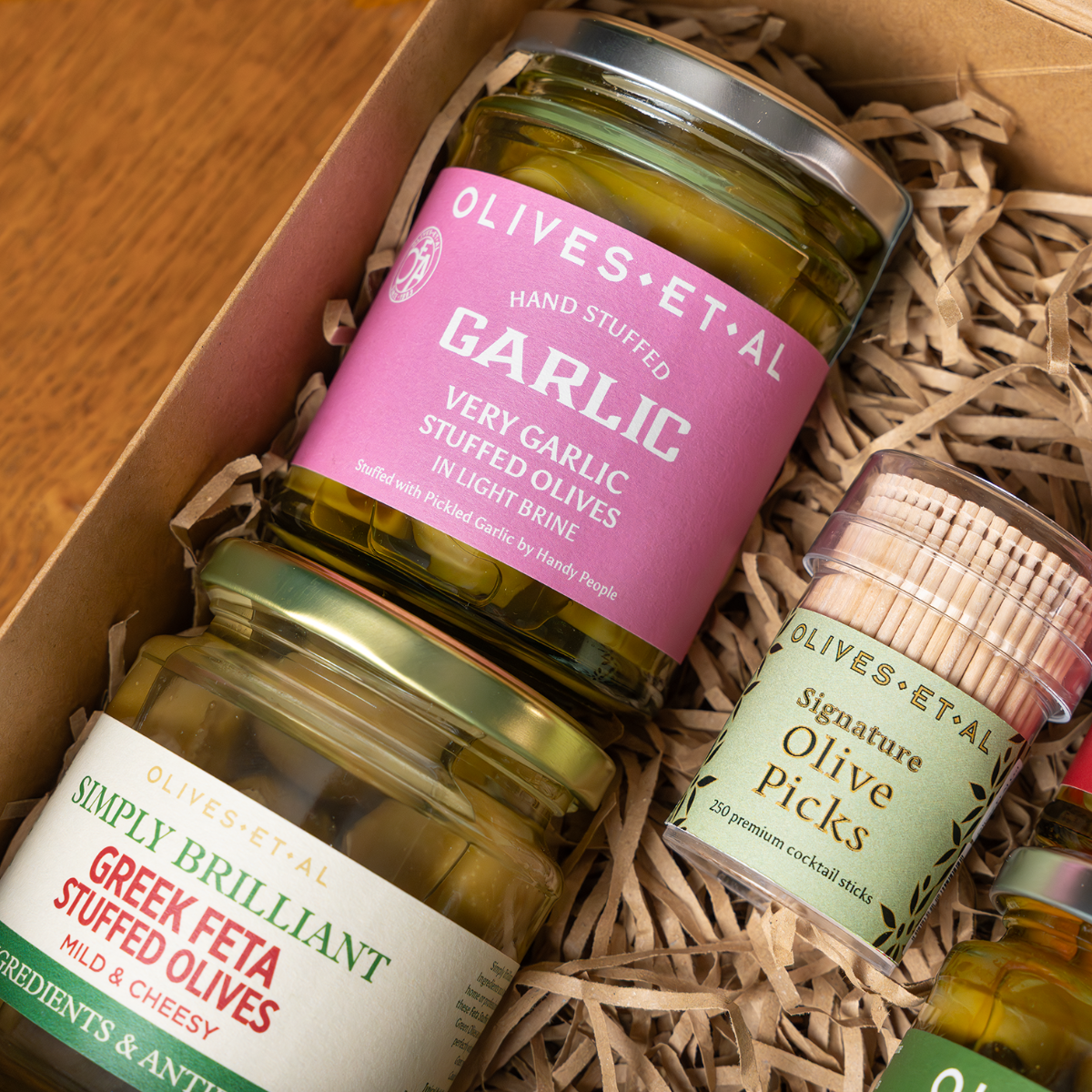 The Stuffed Olive Gift Set - Very Garlic Stuffed Olives - Olives Et Al
