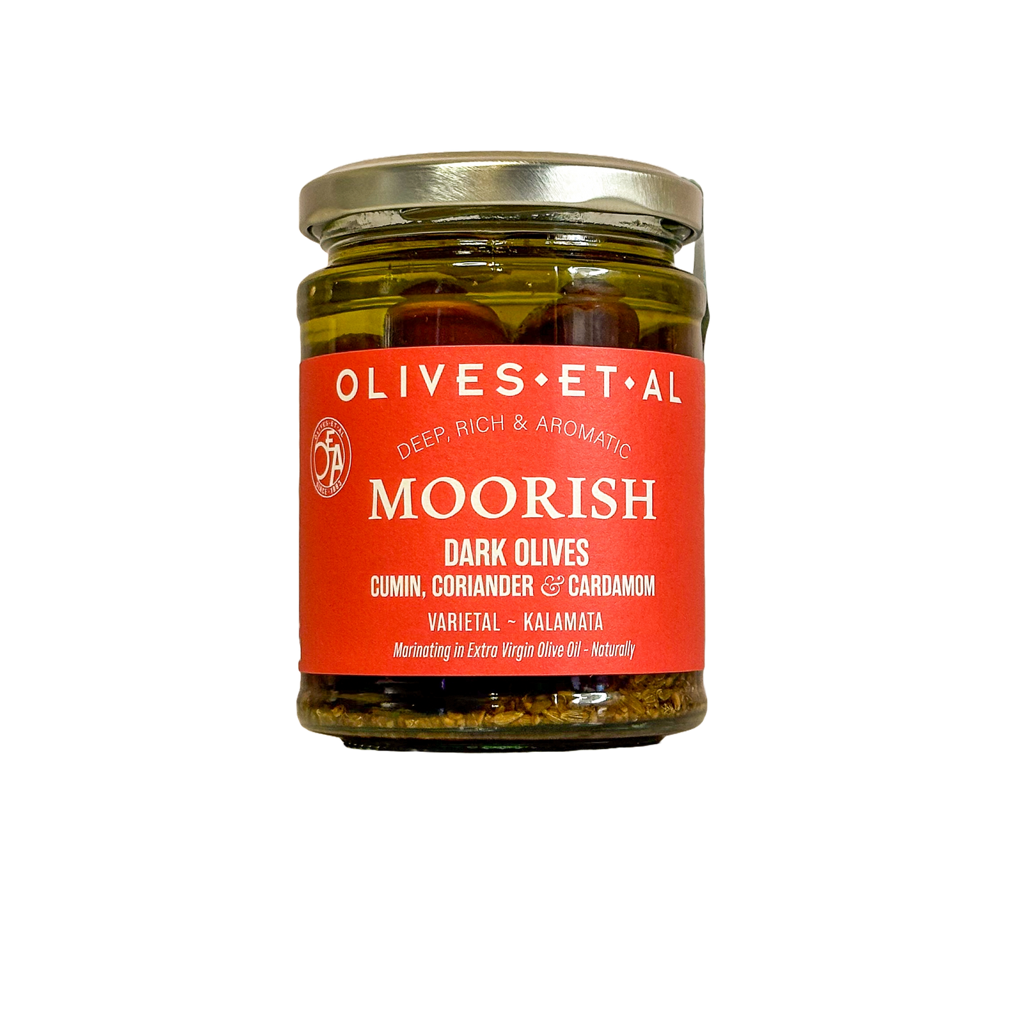 Moorish Cumin & Coriander Whole Olives