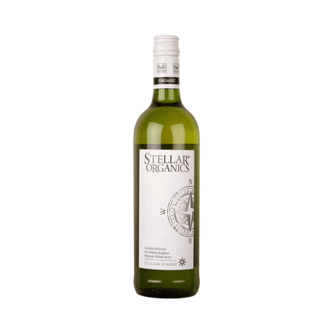 Bottle of Stellar No Added Sulphur White Wine