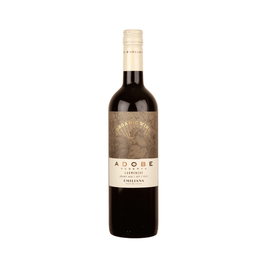 Bottle of Adobe Carmenere Reserva Wine Organic