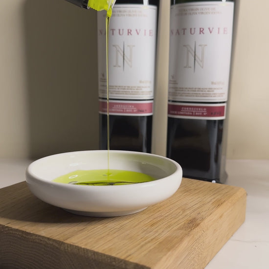 Single Estate Olive Oil Pouring