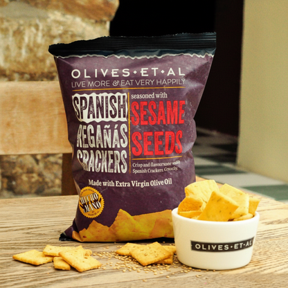 Sesame Regañas Crackers
