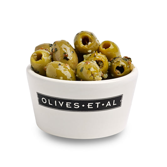 Ramakin of Minted Seville Pitted Olives, Loose