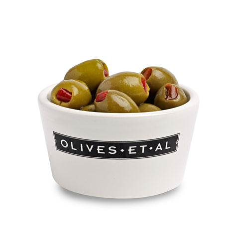 Ramakin of Red Pepper Stuffed Olives, Loose